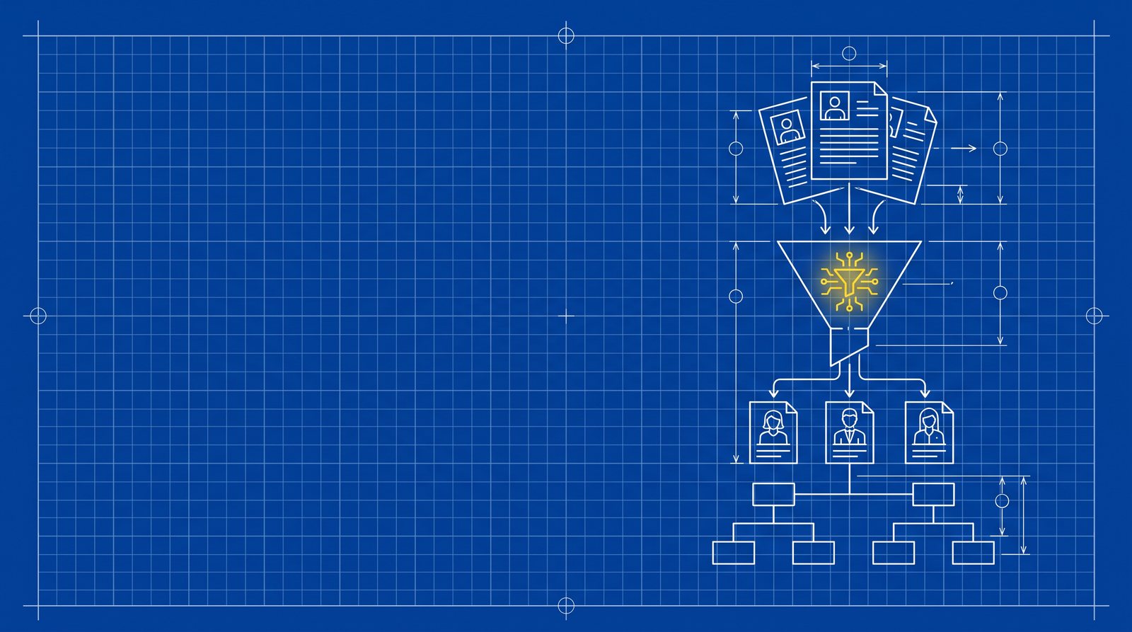 HR · подбор персонала — схема внедрения ИИ
