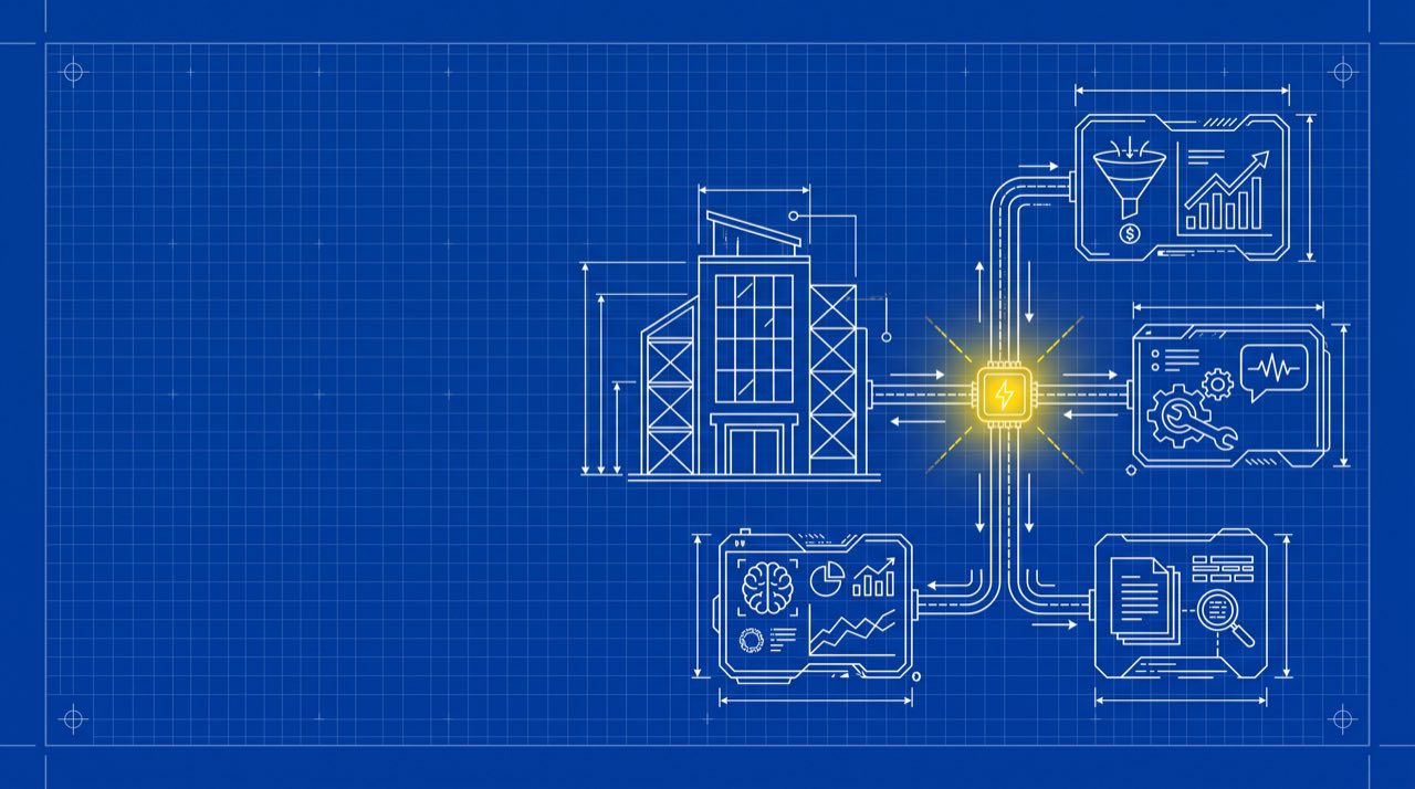 Overview of directions · where to start — AI implementation diagram