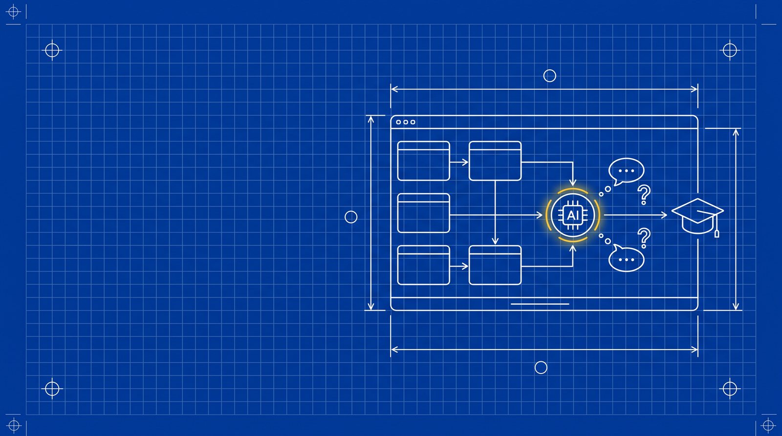 EdTech · онлайн-школы и курсы — схема внедрения ИИ